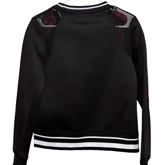 C&C California scuba pullover black with white contrast, size small - Picture 2 of 5